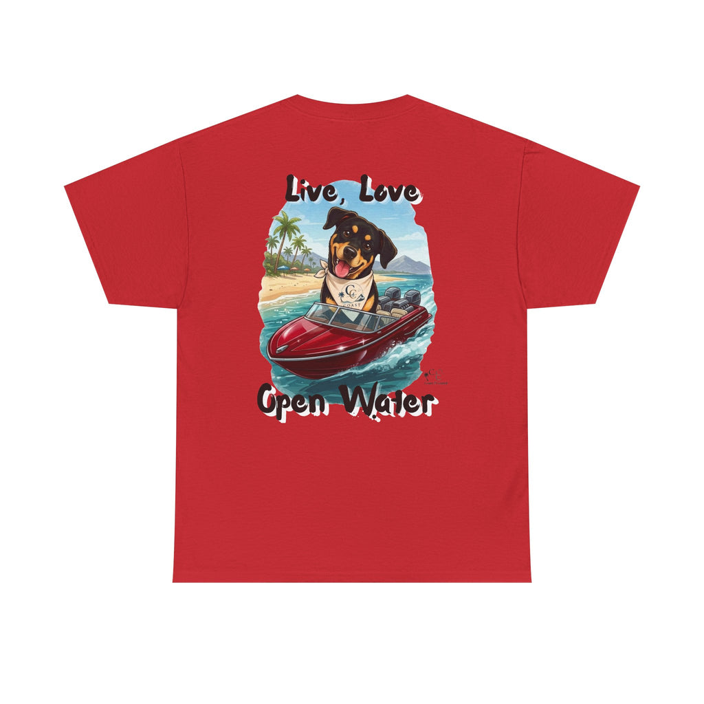 Ky Ky  "Live, Love, Open Water" Beach & Boating Tee