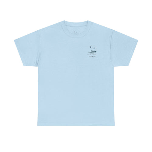 Coast & Coastal Yacht Club Tee — Nautical Boat Graphic Cotton T-Shirt