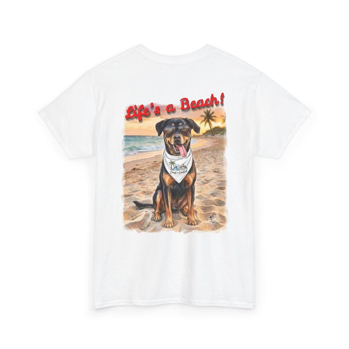 Ky Ky's Lifes a Beach Graphic Tee