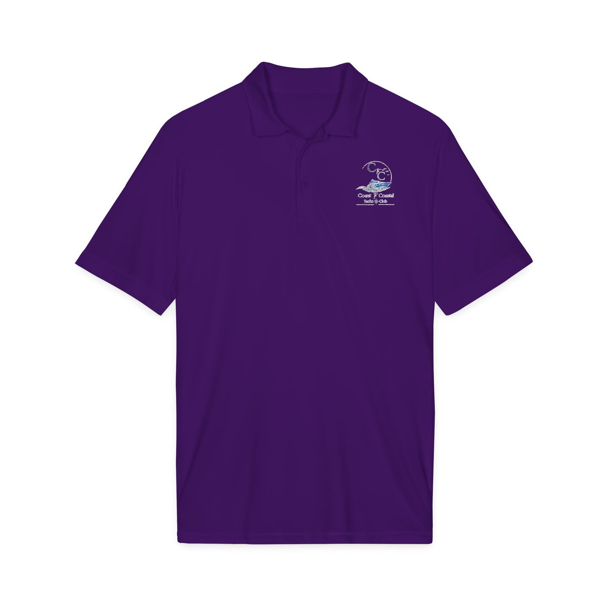 Coast to Coastal Yacht Club - Embroidered Polo