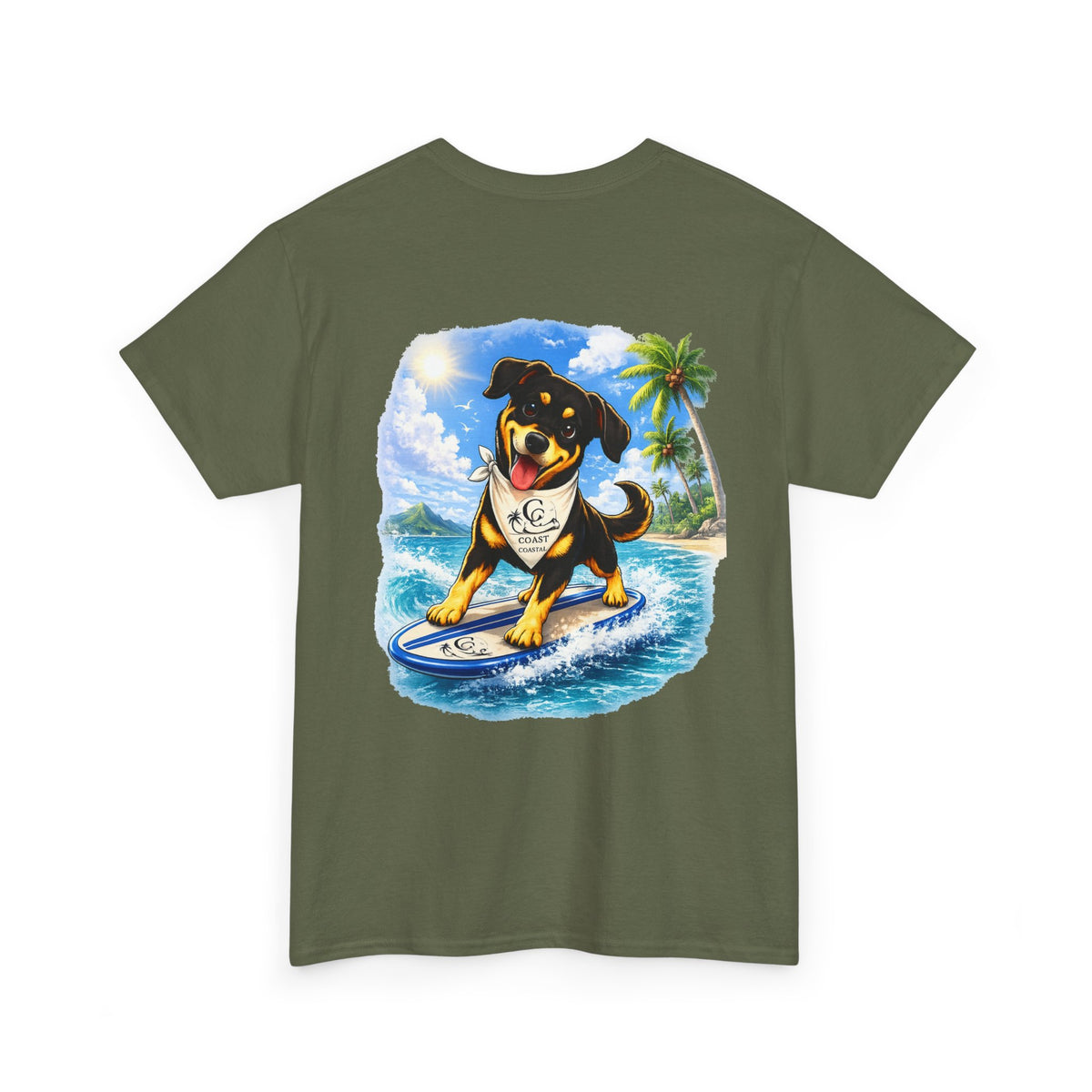 Ky Ky the Surfing Dog