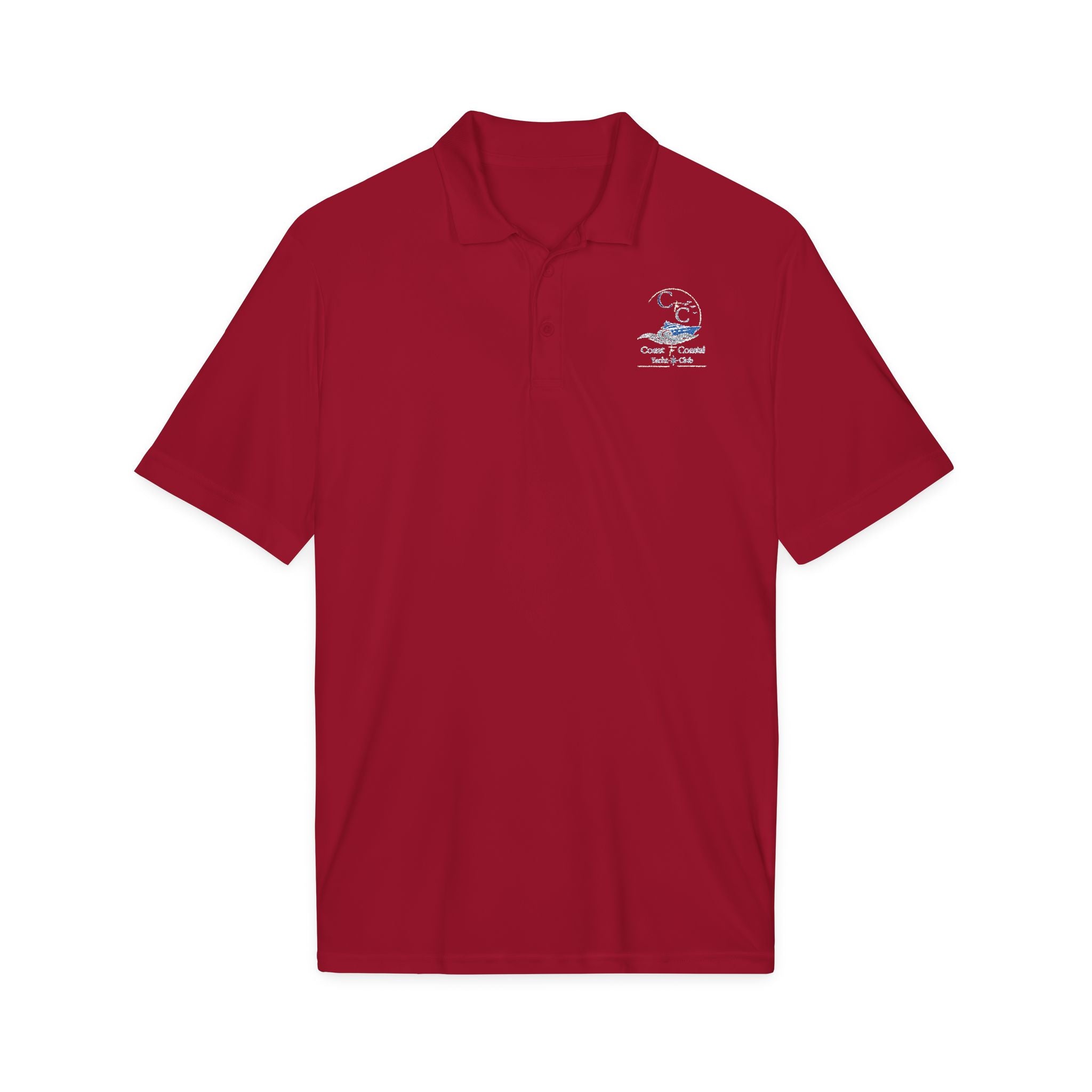 Coast to Coastal Yacht Club - Embroidered Polo