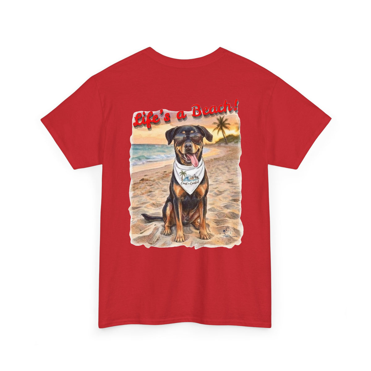 Ky Ky's Lifes a Beach Graphic Tee