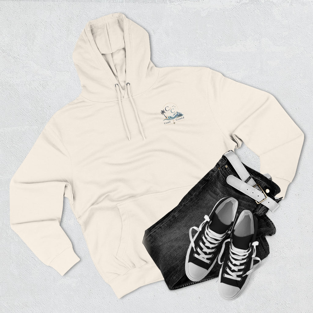 Coast to Coastal Graphic Hoodie — Beach & Mountain Logo Pullover