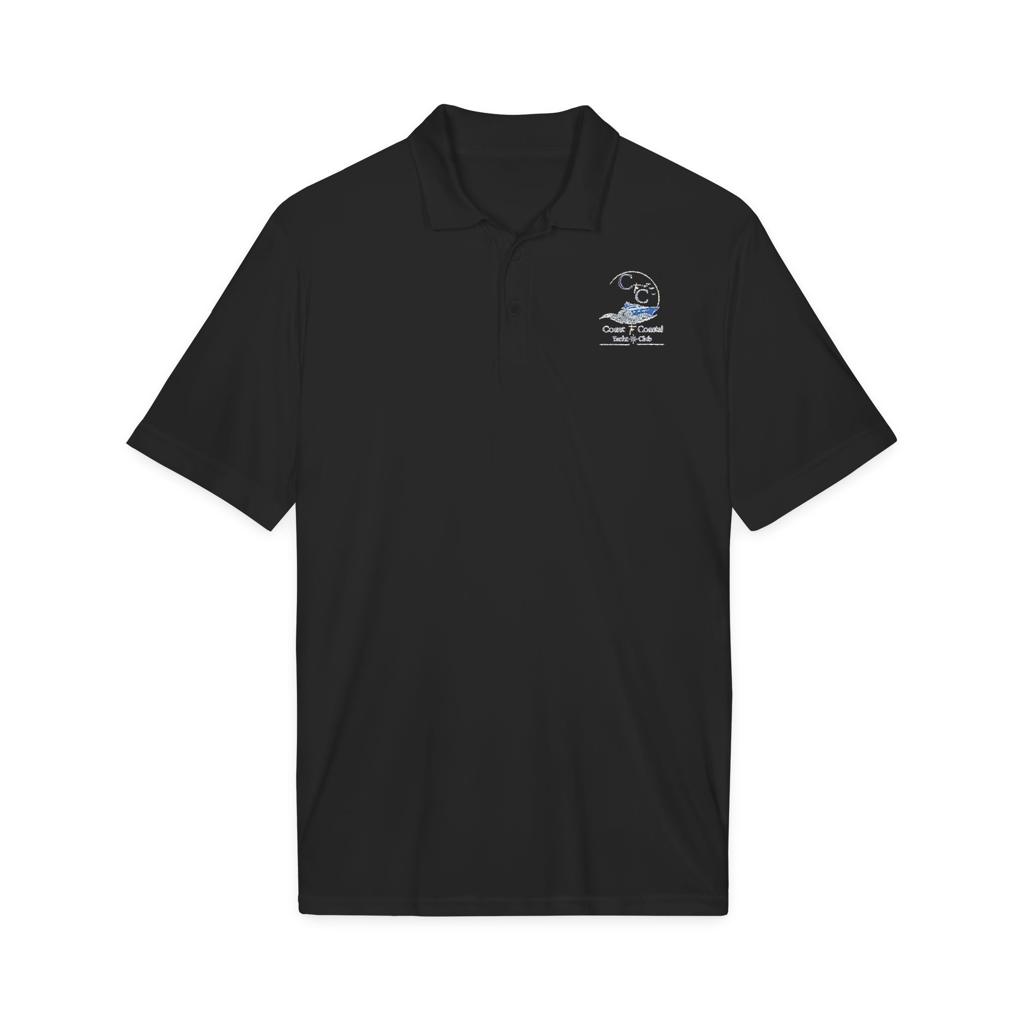 Coast to Coastal Yacht Club - Embroidered Polo