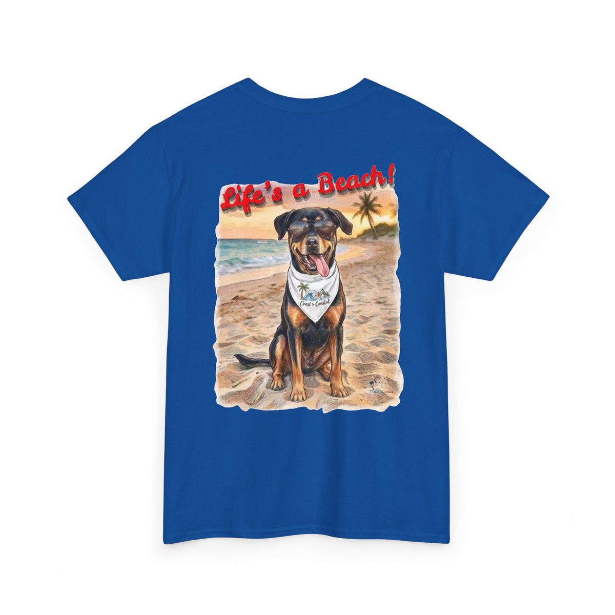 Ky Ky's Lifes a Beach Graphic Tee