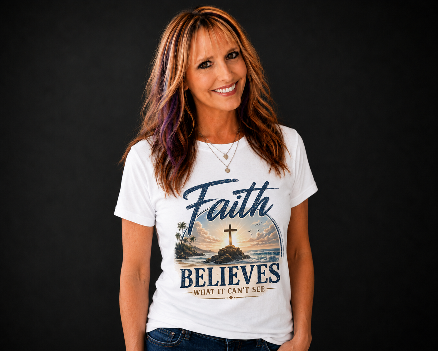Faith Believes What It Can't See Tee