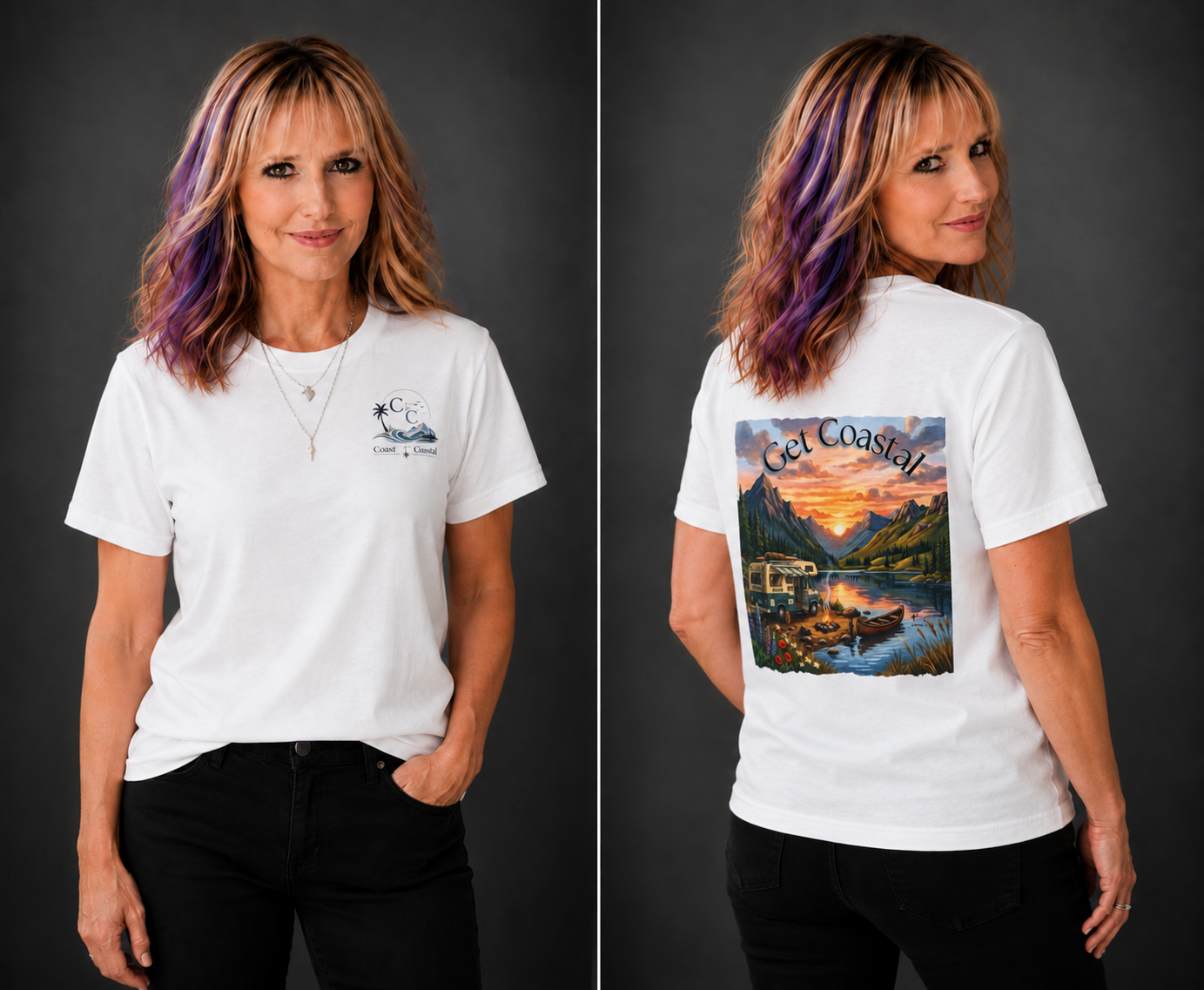 Coast to Coastal - Get Coastal! Tee