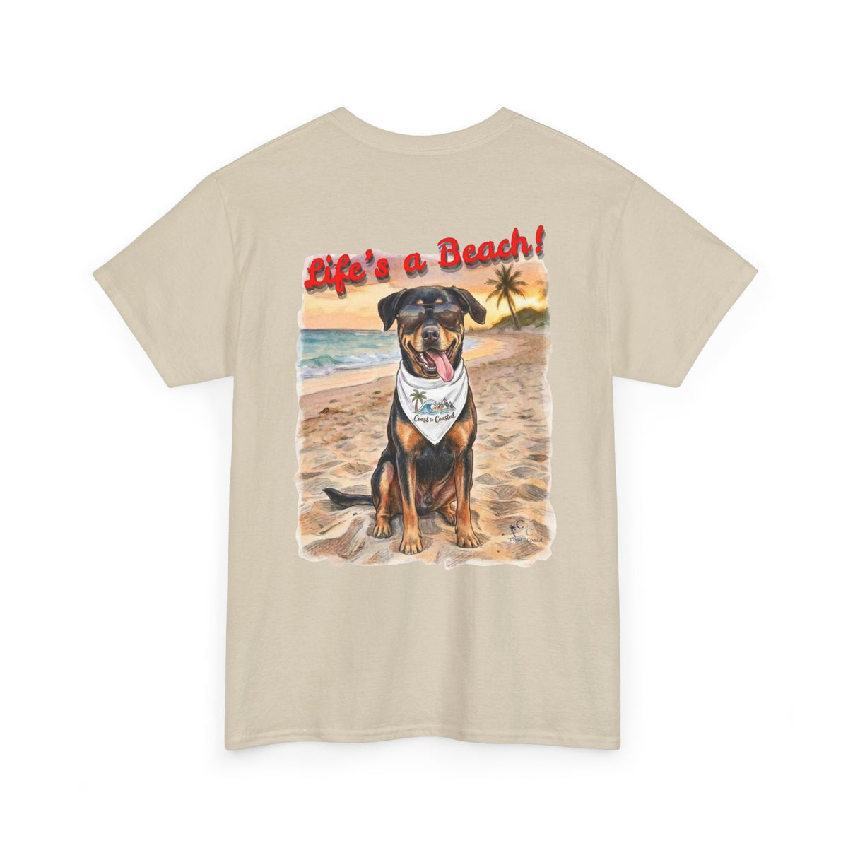 Ky Ky's Lifes a Beach Graphic Tee
