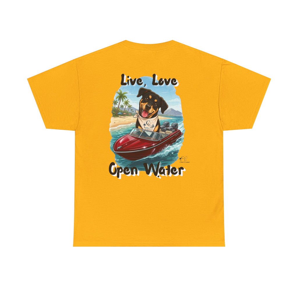 Ky Ky  "Live, Love, Open Water" Beach & Boating Tee