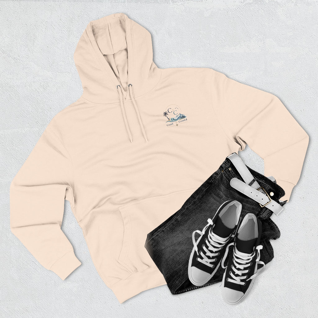 Coast to Coastal Graphic Hoodie — Beach & Mountain Logo Pullover