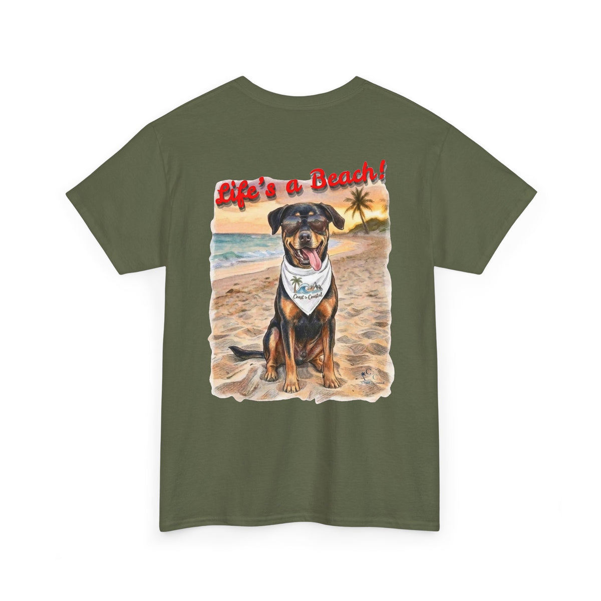 Ky Ky's Lifes a Beach Graphic Tee